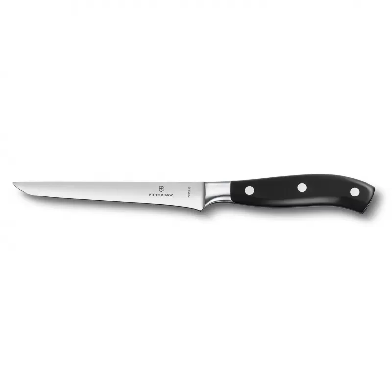 Victorinox Grand Maître Forged Boning Knife 15cm | Black