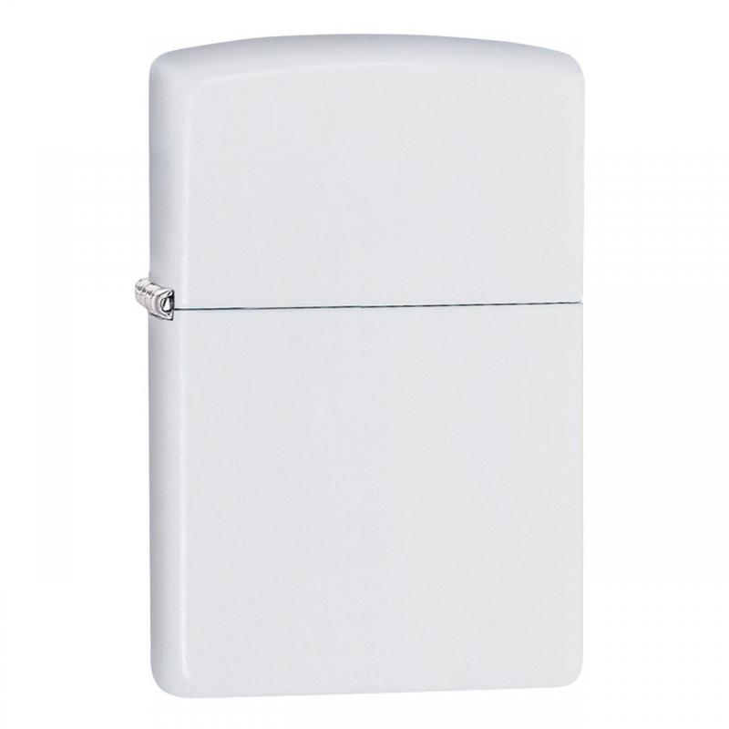 Zippo Lighter White Matte