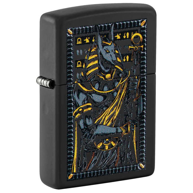 Zippo Anubis Design | Black Matte