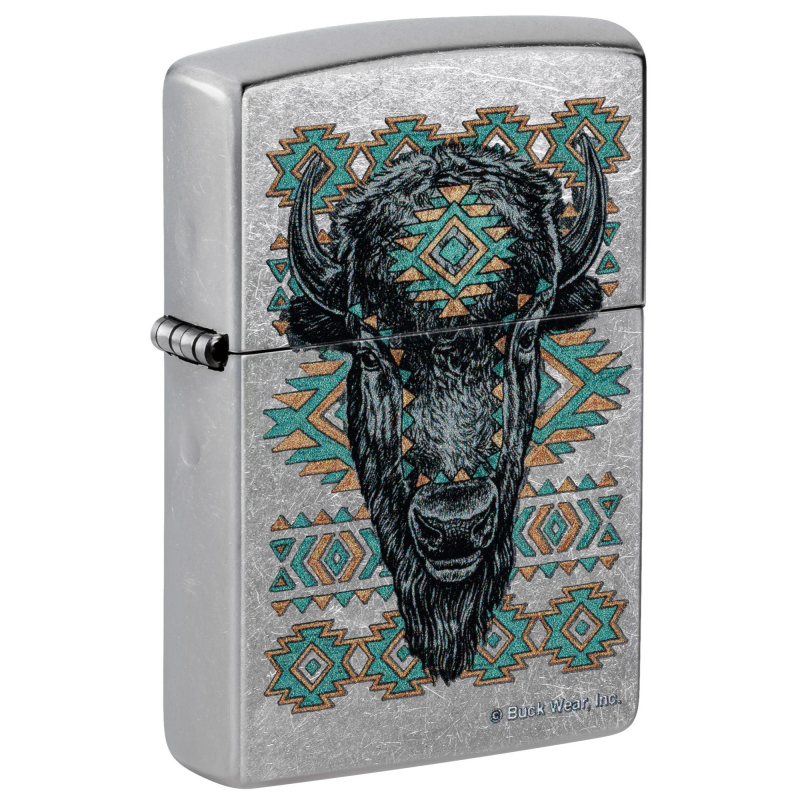 Zippo Buck Wear American Bison Head | Street Chrome