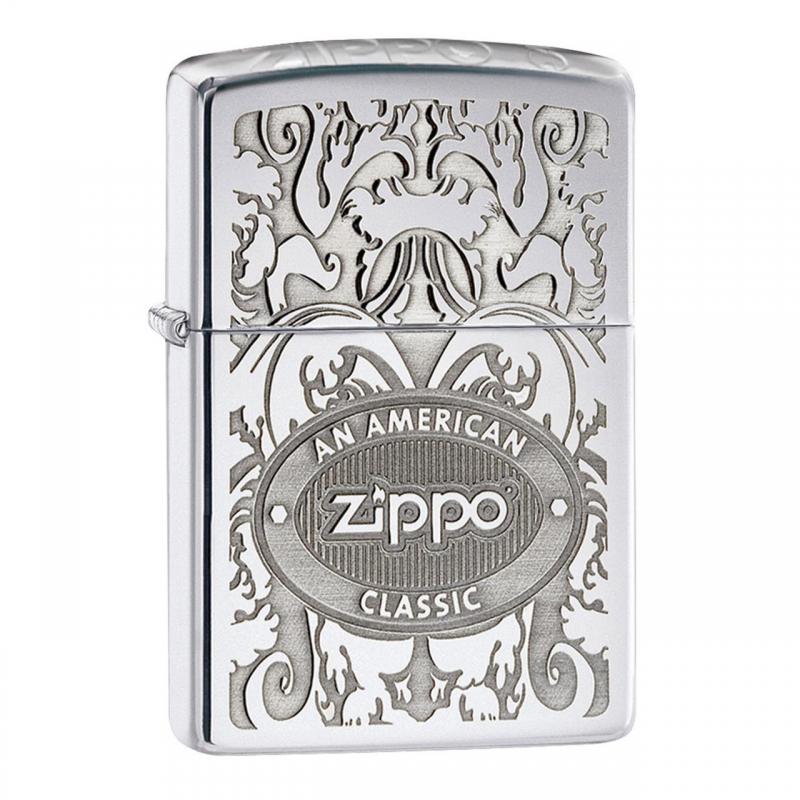 Zippo Classic Crown Stamp High Polish | Chrome