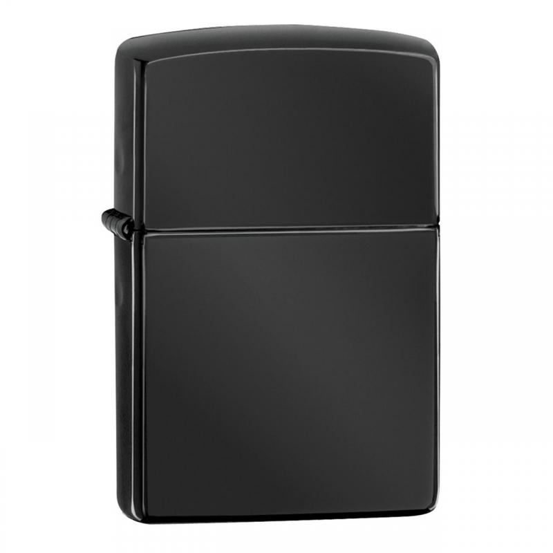 Zippo Classic Ebony | Chrome Plated