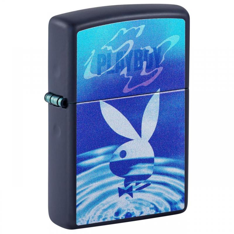Zippo Playboy Design | Blue Navy Matte