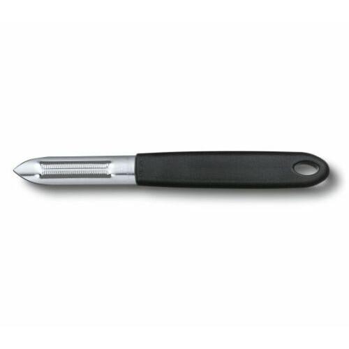Victorinox Potato Peeler, Serrated Double Edge, Black