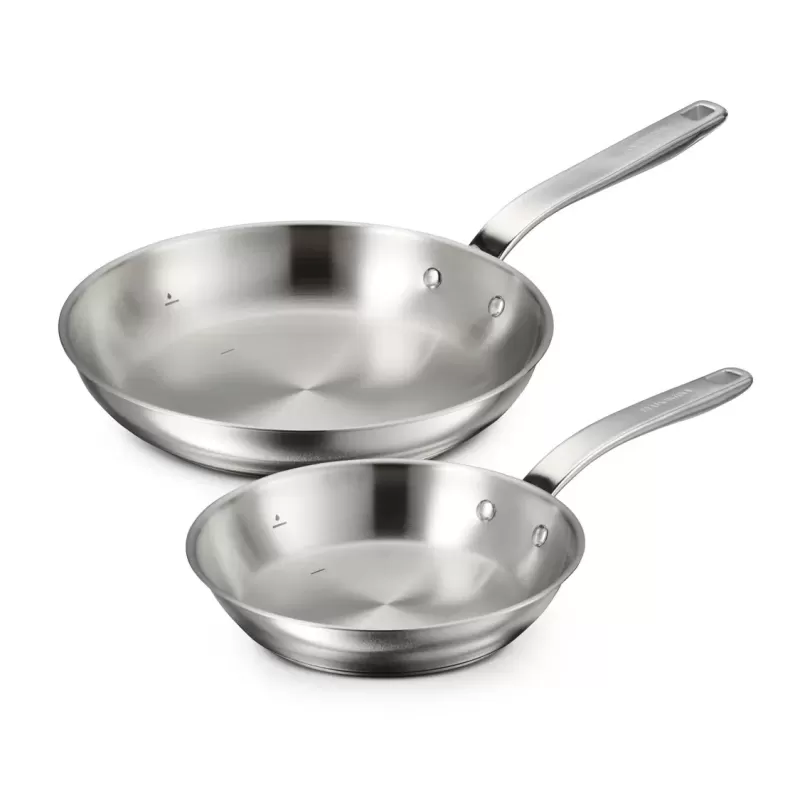Tramontina Tempo Tri-Ply Base Stainless Steel Fry Pan | 20cm & 25cm