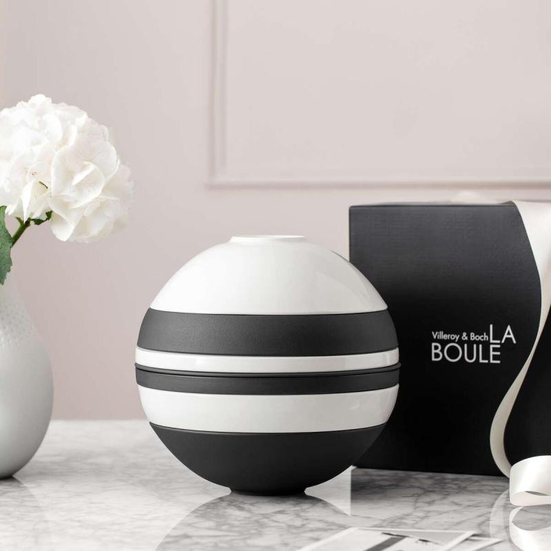 Villeroy and Boch La Boule Dinner Set | Black & White