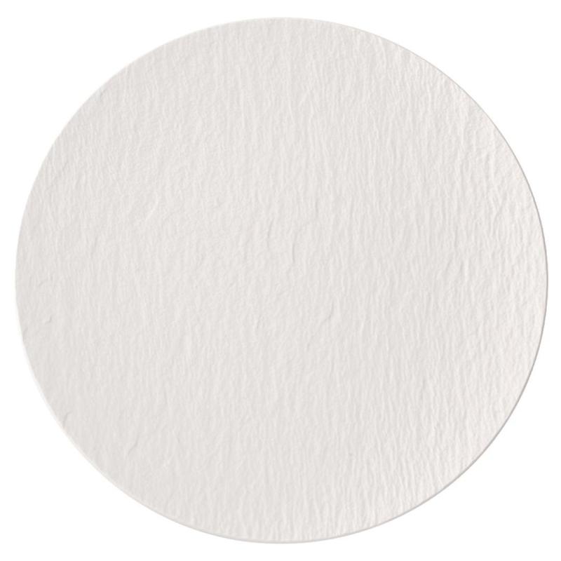 Villeroy and Boch Manufacture Rock Blanc Gourmet Plate | 31.7cm