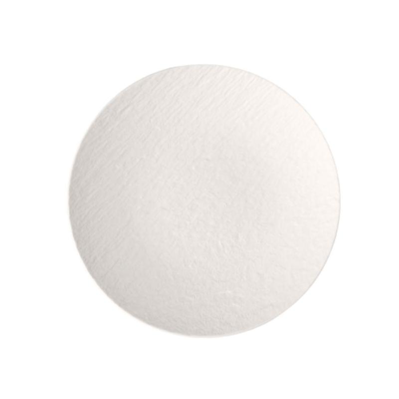 Villeroy and Boch Manufacture Rock Blanc Universal Coupe Plate | 25cm