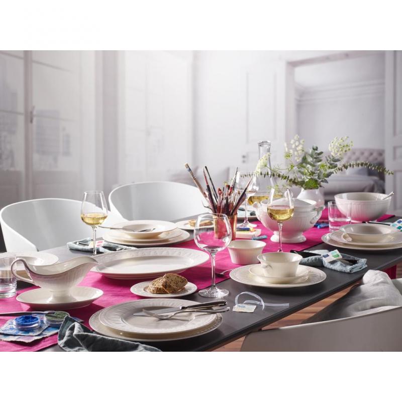 Villeroy & Boch Cellini Théière, 1,2 litre, Porcelaine Premium, Blanc