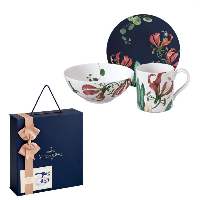 Villeroy and Boch Avarua Breakfast Gift Set | 3 Piece