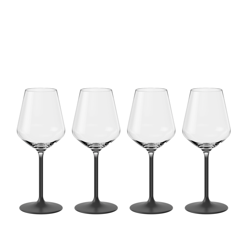 Villeroy and Boch Manufacture Rock White Wine Glass 120ml | 4 Piece