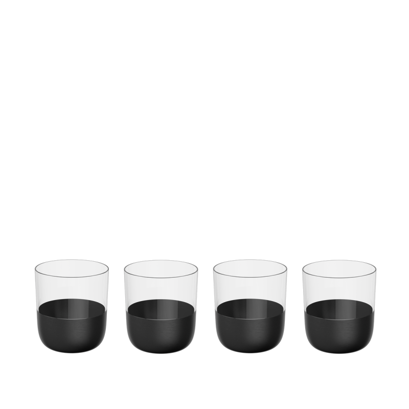 Villeroy and Boch Manufacture Rock Old Fashioned Tumbler 200ml | 4 Piece