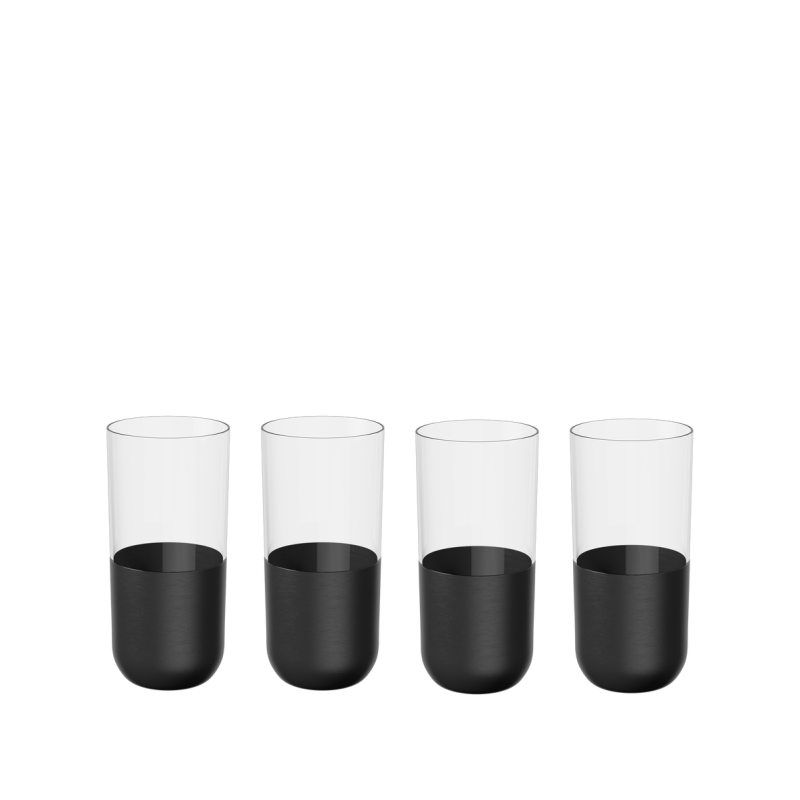 Villeroy and Boch Manufacture Rock Highball Glass 300ml | 4 Piece