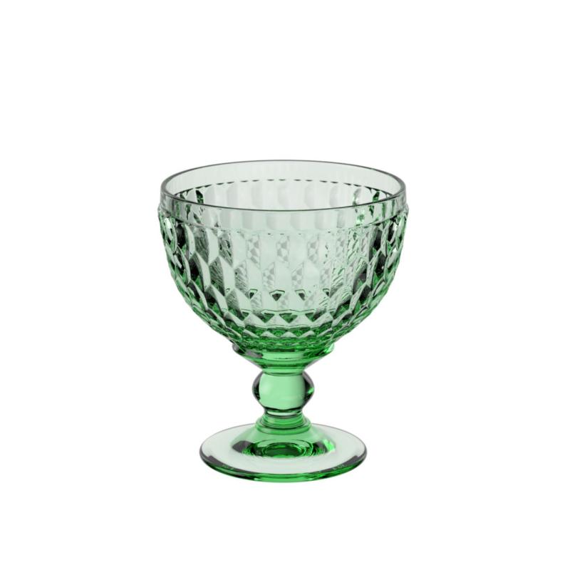 Villeroy and Boch Boston Champagne Coupe/Dessert Bowl 250ml | Green