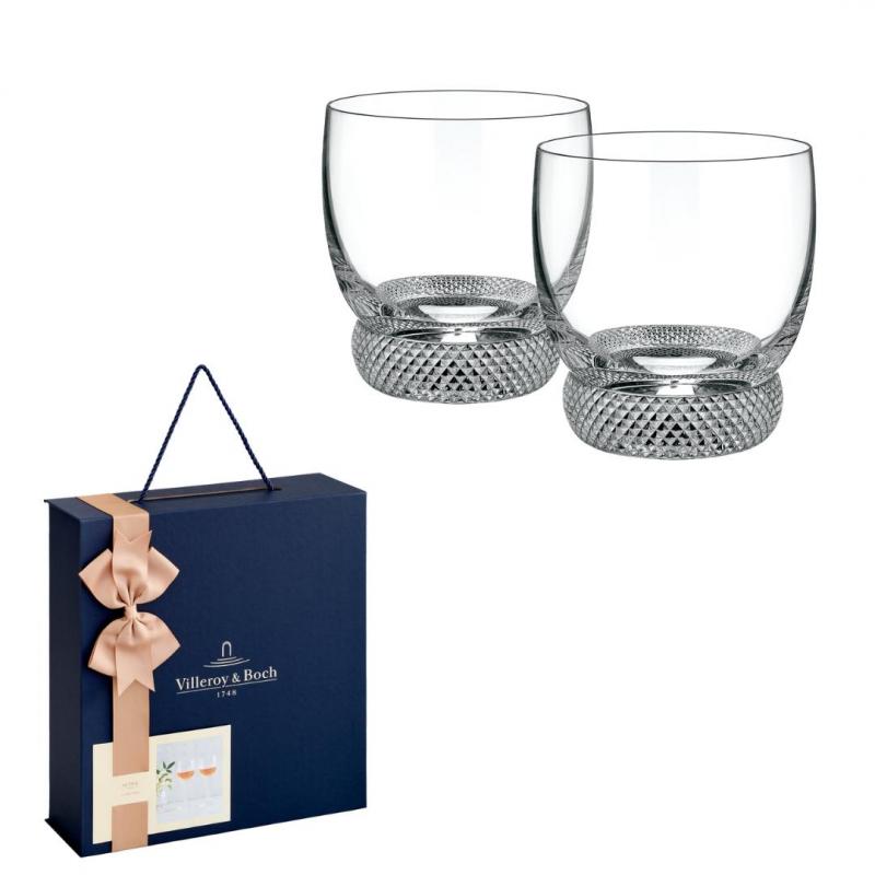 Villeroy and Boch Octavie Gift Set Old Fashioned/Whiskey Tumbler 200ml | 2 Piece
