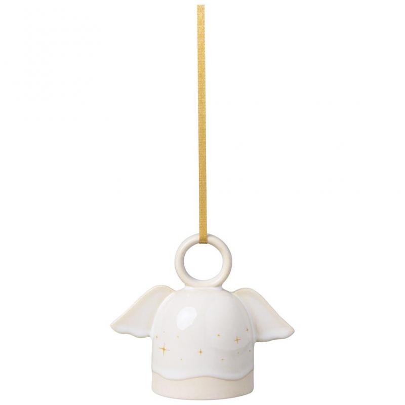 Villeroy and Boch Christmas Winter Glow Christmas Ornament | Angel