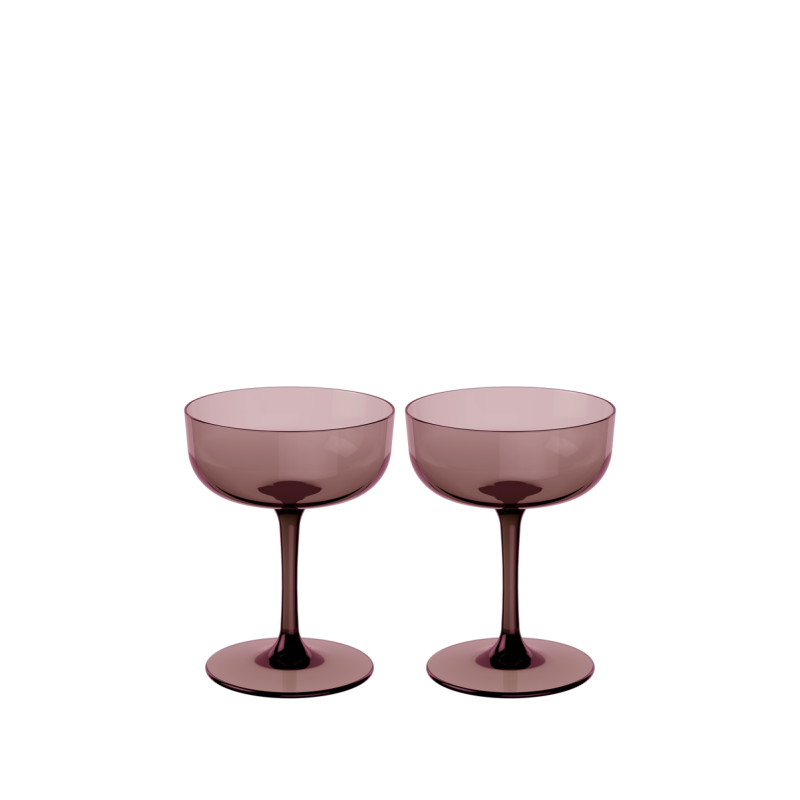 Villeroy and Boch Like Grape Champagne Coupe/Dessert Bowl 120ml | 2 Piece
