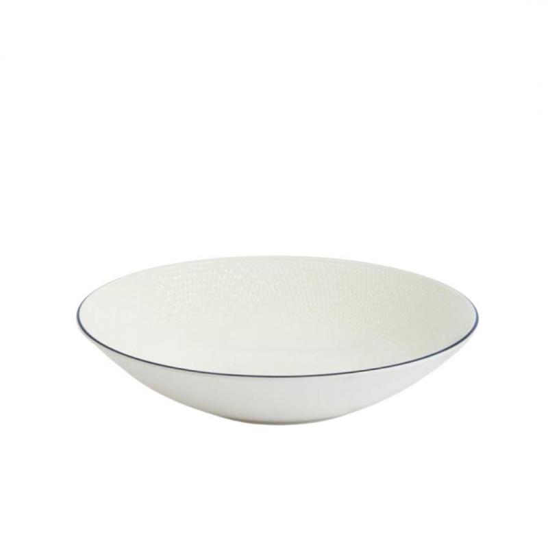 Wedgwood Gio Blue Line Pasta Bowl | 23cm