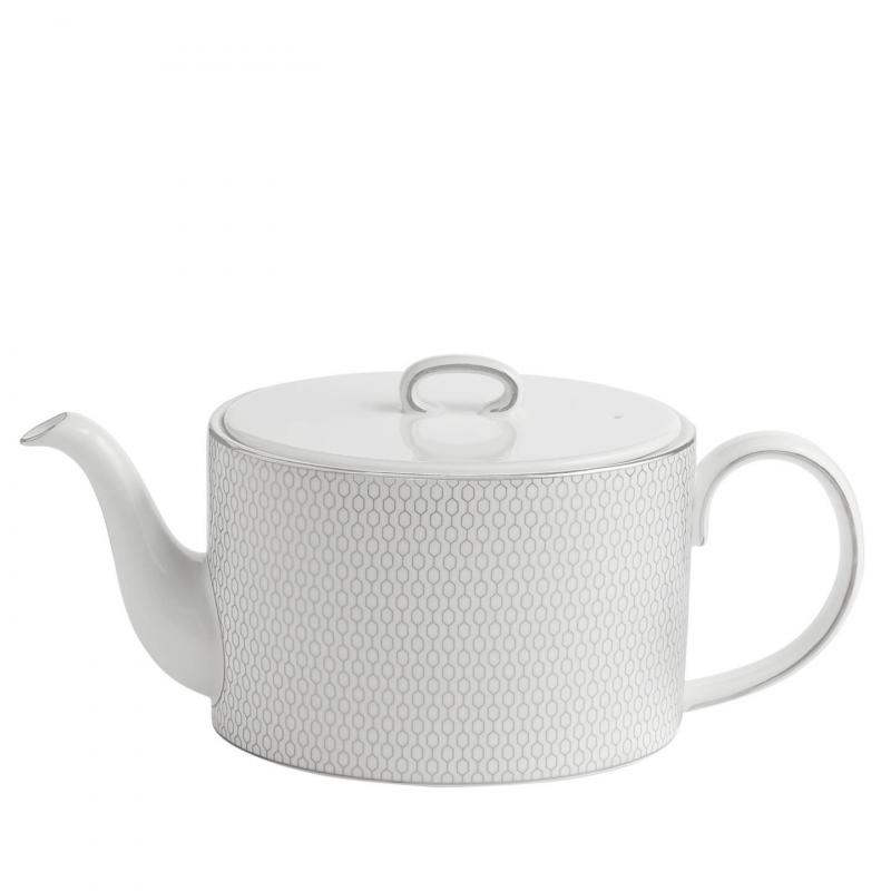 Wedgwood Gio Platinum Teapot | 1L