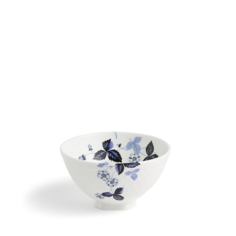 Wedgwood Wild Strawberry Inky Blue Rice Bowl | 11cm
