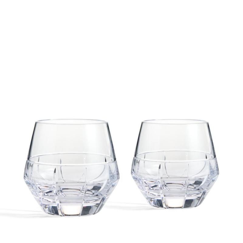 Wedgwood Vera Wang Luxe Graphite Tumbler 320ml | 2 Piece