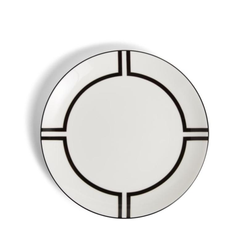Wedgwood Vera Wang Luxe Graphite Plate | 20.6cm