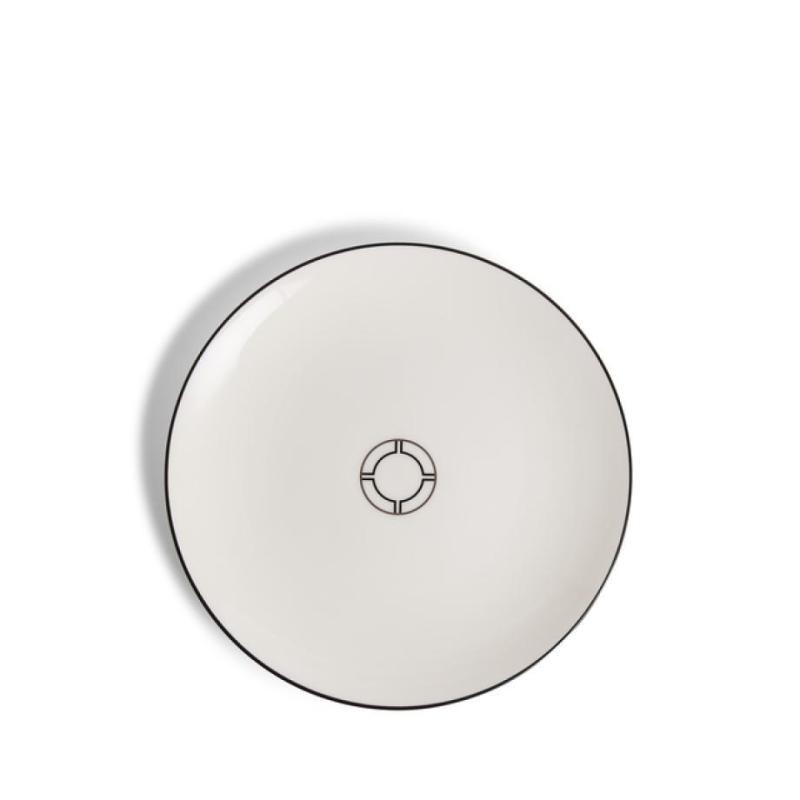 Wedgwood Vera Wang Luxe Graphite Plate | 16.5cm