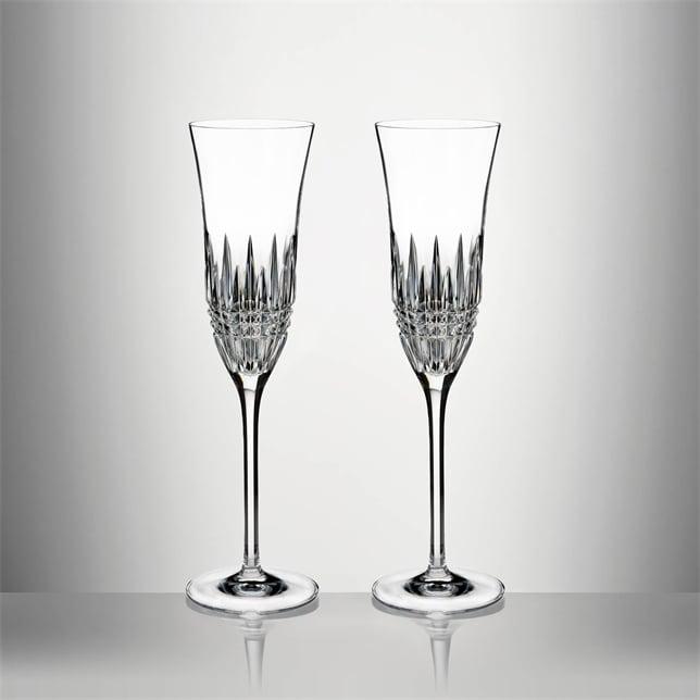 Waterford Lismore Diamond Essence Flute 240ml | 2 Piece