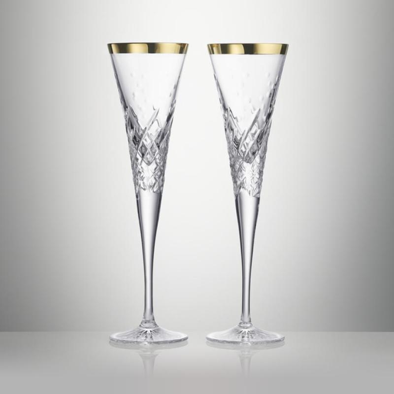 Waterford Celebrations Flute Gold 145ml | 2 Piece