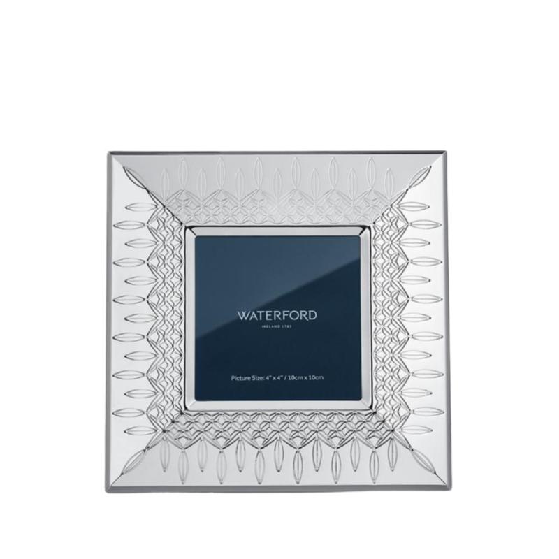 Waterford Lismore Metal Photo Frame | 3x3" / 7.5x7.5cm