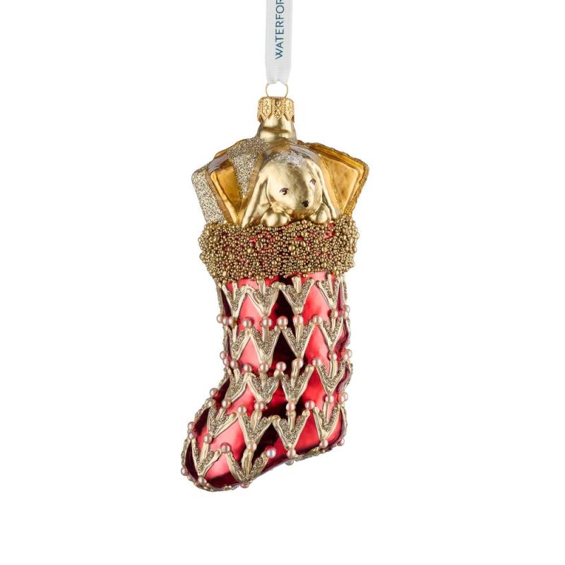 Waterford Holiday Heirlooms Ornament | Red Stocking