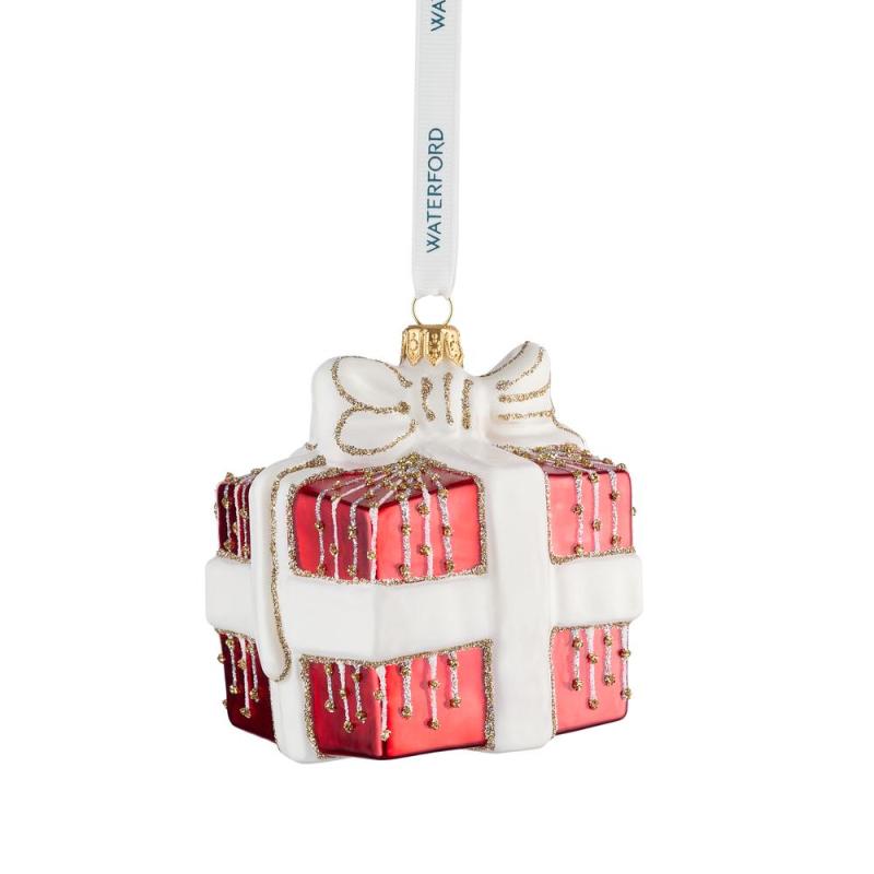 Waterford Holiday Heirlooms Ornament | Red Present