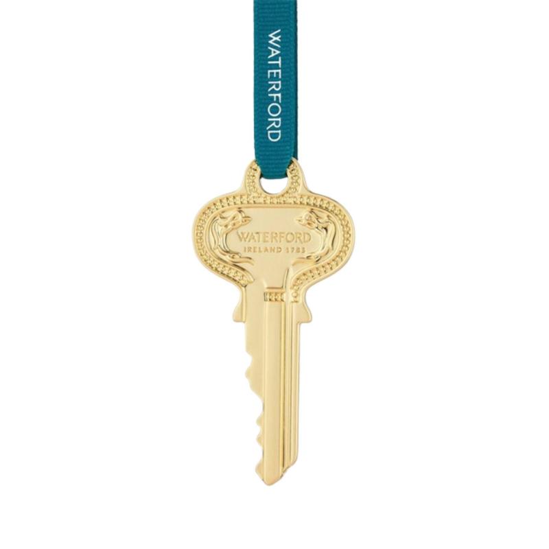 Waterford Golden Metal Ornament | Key