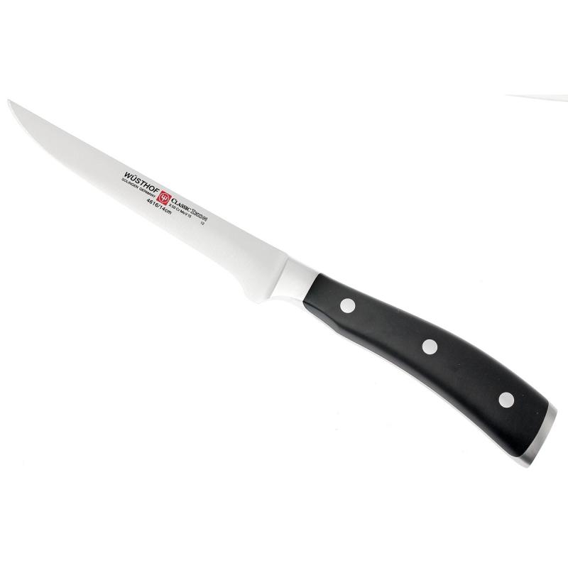 Wusthof Classic Ikon Black Boning Knife 14cm
