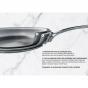 Essteele Per Sempre Deep Covered Saute | 28cm/ 6.6L