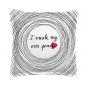 Bambury Desigual Euro Pillowcase | Messy Bed (Right)