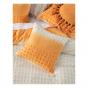 Linen House Basque European Pillowcase | Marigold