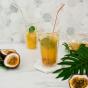 Avanti Stainless Steel Straws Precious Metals S/4