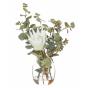 Rogue Bryson Water Hyacinth Planter with Oak Timber Stand | 54cm