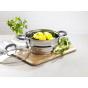 Davis & Waddell Argon Universal Steamer with Glass Lid Grey | 32x20x16cm