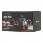 Leaf Bean Camellia Teapot with Filter Stainless Steel |21x12.5x12.5cm/4cup/800ml