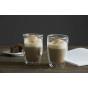 Leaf Bean Double Wall Coffee & Tea Glass Set/2