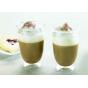 Leaf Bean Double Wall Coffee & Tea Glass Set/2