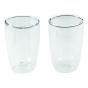 Leaf Bean Double Wall Coffee & Tea Glass Set/2