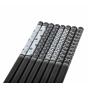 Davis & Waddell Bamboo Chopsticks Set/4 Pairs Black/White 22x1x1cm