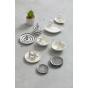 Emporium Lily Trinket Plate White 12cm