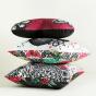 Bambury Desigual Square Cushion 45 x 45cm | B&W Stripes