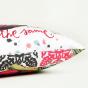 Bambury Desigual Square Cushion 45 x 45cm | B&W Stripes