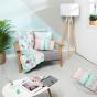 Bambury Desigual Breakfast Cushion Nordic | Stripes