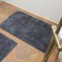 Bambury Microplush Large Bath Mat 50 x 80cm Pewter